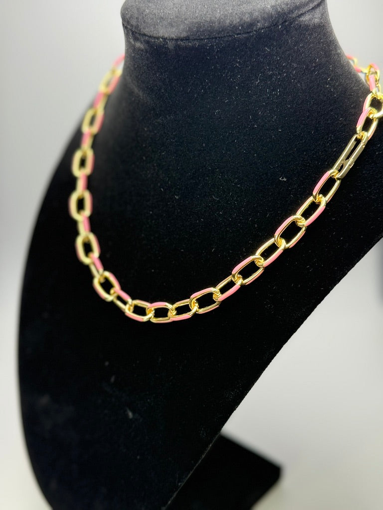 Felicity Necklace - Pink