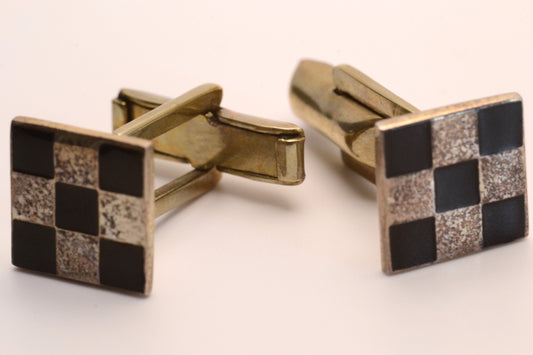 Checkerboard Cufflinks